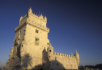 Image showing EUROPE PORTUGAL LISBON TORRE DE BELEM