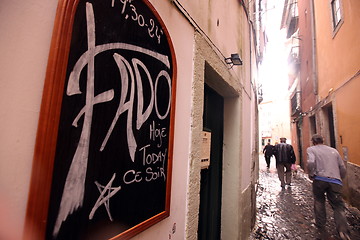 Image showing EUROPE PORTUGAL LISBON ALFAMA FADO