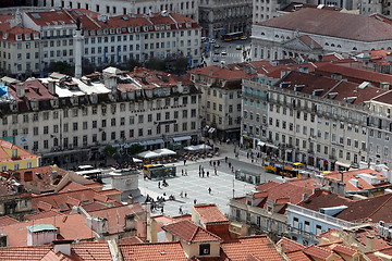 Image showing EUROPE PORTUGAL LISBON BAIXA CITY CENTRE