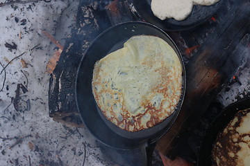 Image showing  Maslenitsa ( Butter Week). Russian festival week before Lent 