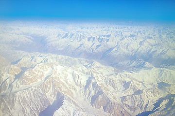 Image showing Spurs of Himalayas in middle of spring 1