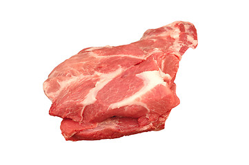 Image showing beef steak in white background