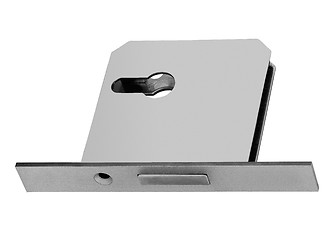 Image showing conventional mortise lock for door