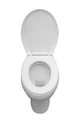 Image showing Toilet on white background