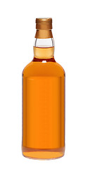 Image showing Full whiskey bottle