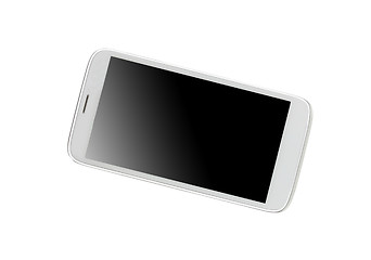 Image showing Isolated shining smartphone