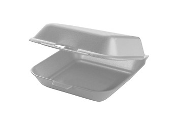 Image showing Styrofoam container empty 