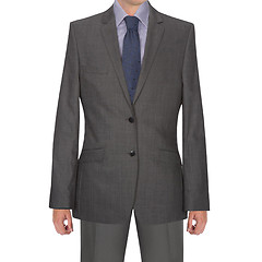 Image showing Formal suit in fashion concept