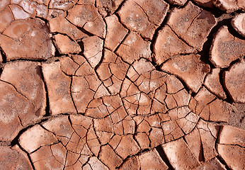 Image showing dry mud background texture