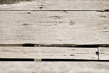 Image showing Rough wood board