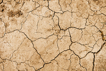 Image showing dry mud background texture