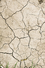 Image showing dry mud desert background texture