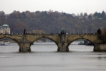 Image showing Charles bridge, Prague, Czech Republic