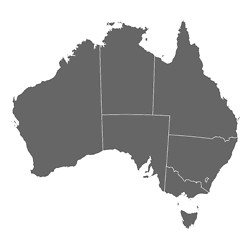 Image showing Map - Australia