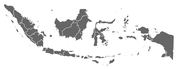 Image showing Map - Indonesia