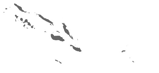 Image showing Map - Solomon Islands