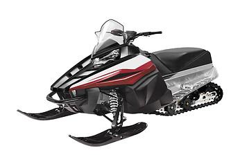 Image showing snowmobile ski-doo isolated