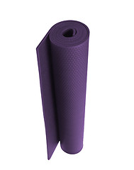 Image showing yoga mat isolated