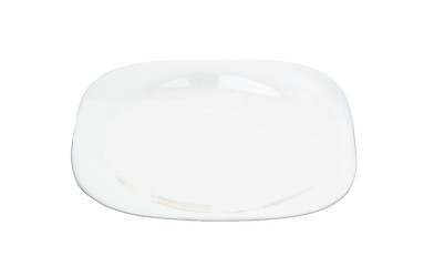 Image showing White plate on white background