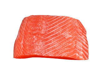 Image showing fresh salmon fillet
