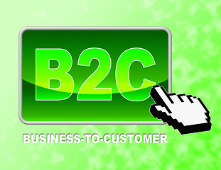 Image showing Button Mouse Represents Web Site And Business