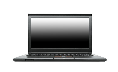 Image showing Laptop on white background
