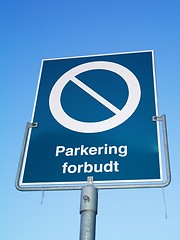 Image showing no parking