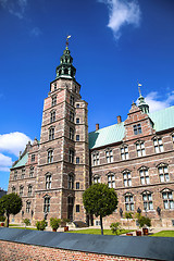 Image showing Rosenborg Castle, build by King Christian IV in Copenhagen, Denm
