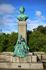 Image showing The monument Princess Marie of Orléans at Langelinie in Copenha