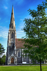 Image showing St. Alban\'s church (Den engelske kirke) in Copenhagen, Denmark