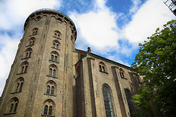 Image showing The Rundetaarn (Round Tower) in central Copenhagen, Denmark