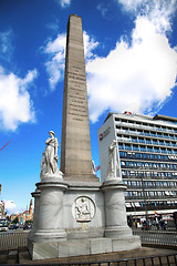 Image showing COPENHAGEN, DENMARK - AUGUST 16, 2016: The Liberty Memorial is p