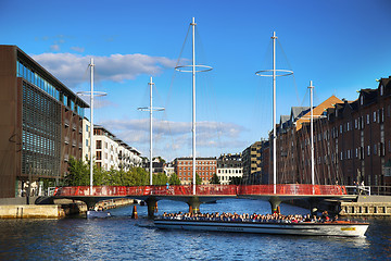 Image showing COPENHAGEN, DENMARK - AUGUST  16, 2016:  Beautiful view on the m