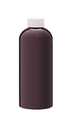 Image showing color bottle isolated