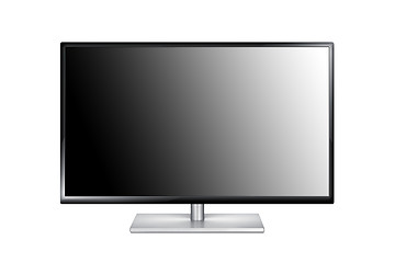 Image showing Monitor isolated on white