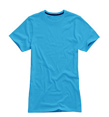 Image showing blue t shirt