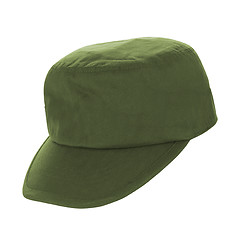 Image showing green baseball cap