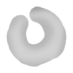 Image showing neck pillow isolated