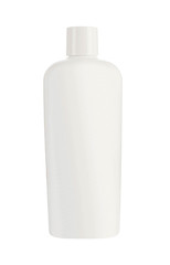 Image showing white shampoo bottle