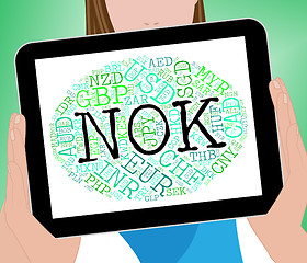 Image showing Nok Currency Represents Forex Trading And Exchange