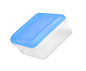 Image showing Plastic container for food