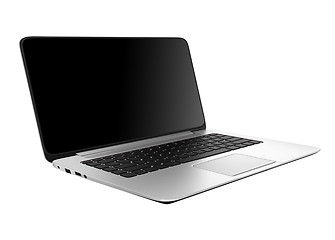 Image showing laptop on white background