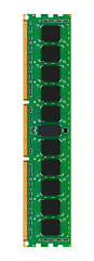 Image showing Computer ram on white