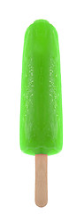 Image showing kiwi ice-lolly isolated