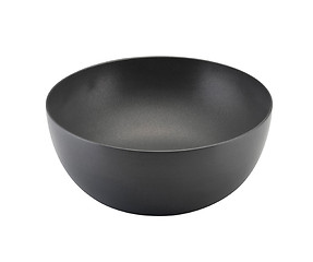 Image showing black bowl isolated on white