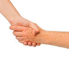 Image showing Helping hand