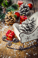 Image showing Christmas holiday decorations