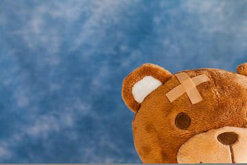 Image showing Injured Teddy Bear