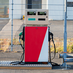 Image showing Fuel pumps - Iceland