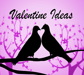 Image showing Valentine Ideas Means Valentines Day And Celebrate
